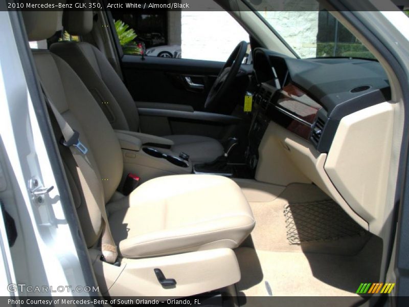 Arctic White / Almond/Black 2010 Mercedes-Benz GLK 350