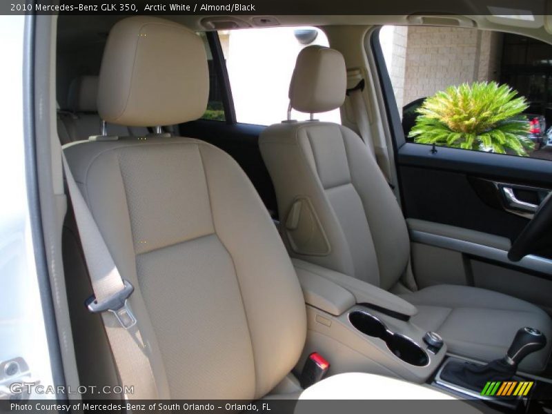 Arctic White / Almond/Black 2010 Mercedes-Benz GLK 350