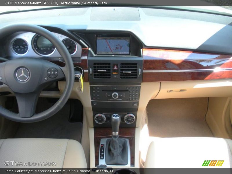 Arctic White / Almond/Black 2010 Mercedes-Benz GLK 350