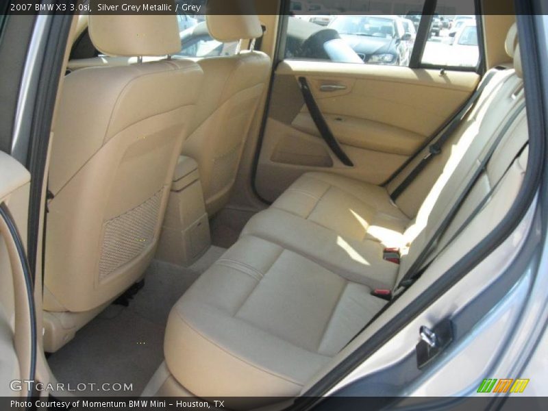 Silver Grey Metallic / Grey 2007 BMW X3 3.0si