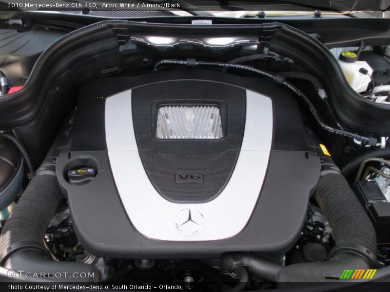 Arctic White / Almond/Black 2010 Mercedes-Benz GLK 350