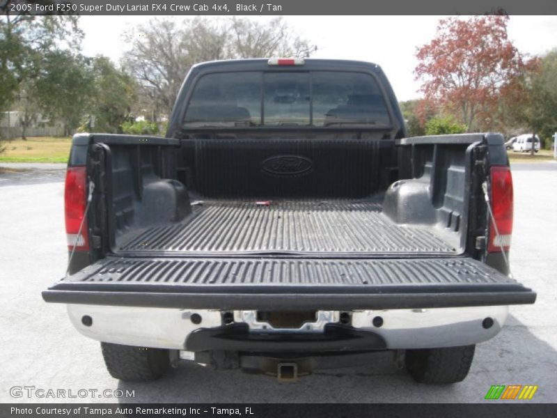 Black / Tan 2005 Ford F250 Super Duty Lariat FX4 Crew Cab 4x4