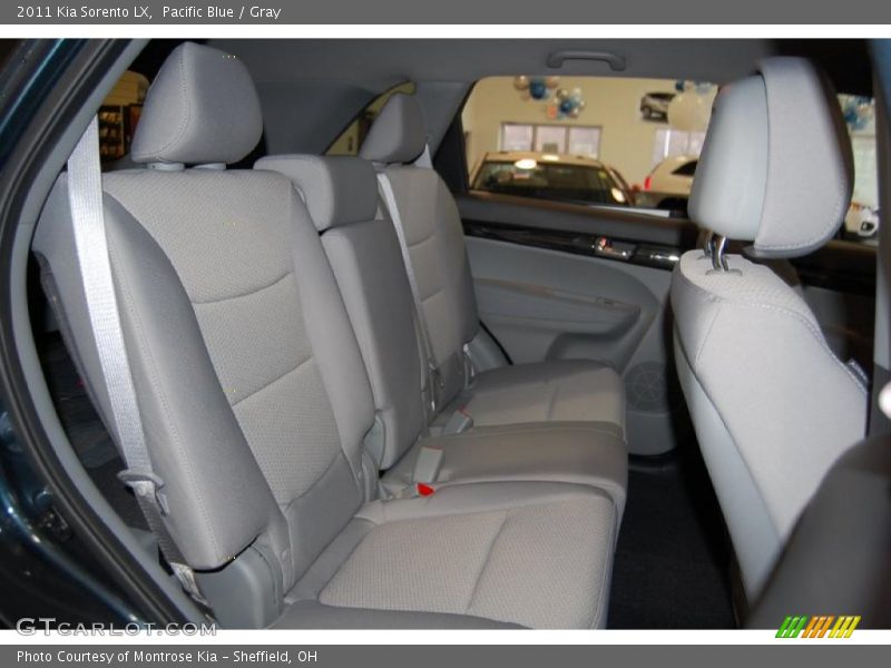 Pacific Blue / Gray 2011 Kia Sorento LX