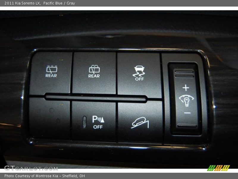 Pacific Blue / Gray 2011 Kia Sorento LX