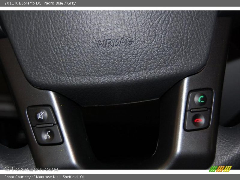 Pacific Blue / Gray 2011 Kia Sorento LX