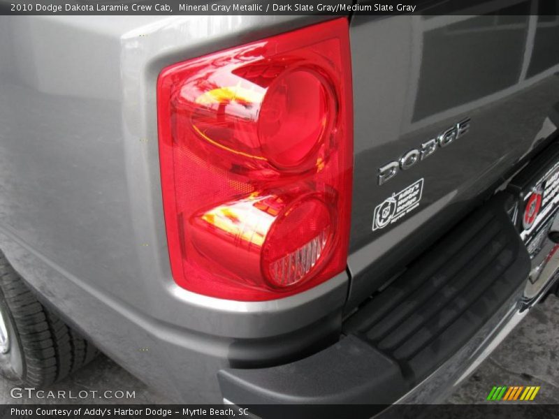 Mineral Gray Metallic / Dark Slate Gray/Medium Slate Gray 2010 Dodge Dakota Laramie Crew Cab