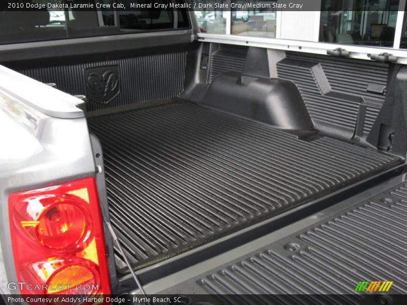 Mineral Gray Metallic / Dark Slate Gray/Medium Slate Gray 2010 Dodge Dakota Laramie Crew Cab