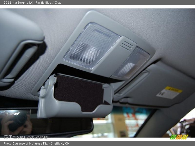 Pacific Blue / Gray 2011 Kia Sorento LX