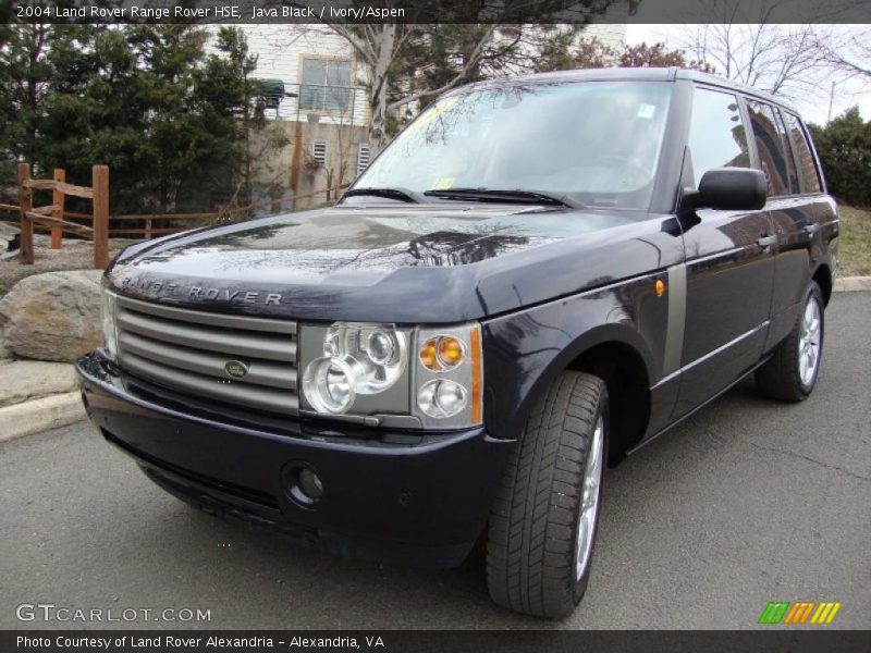 Java Black / Ivory/Aspen 2004 Land Rover Range Rover HSE