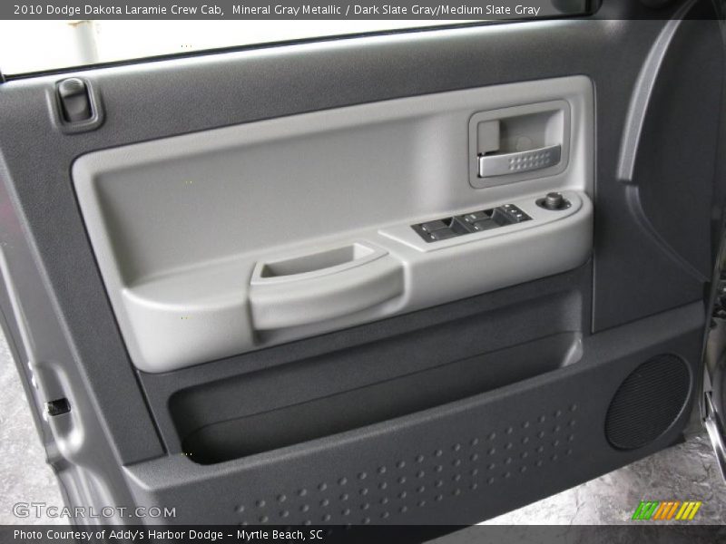 Mineral Gray Metallic / Dark Slate Gray/Medium Slate Gray 2010 Dodge Dakota Laramie Crew Cab