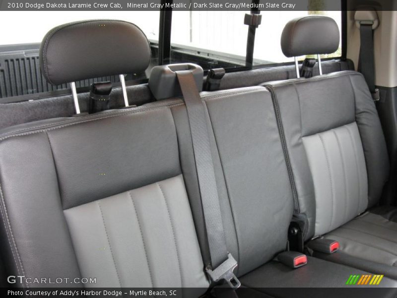 Mineral Gray Metallic / Dark Slate Gray/Medium Slate Gray 2010 Dodge Dakota Laramie Crew Cab