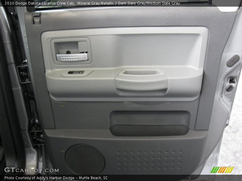 Mineral Gray Metallic / Dark Slate Gray/Medium Slate Gray 2010 Dodge Dakota Laramie Crew Cab