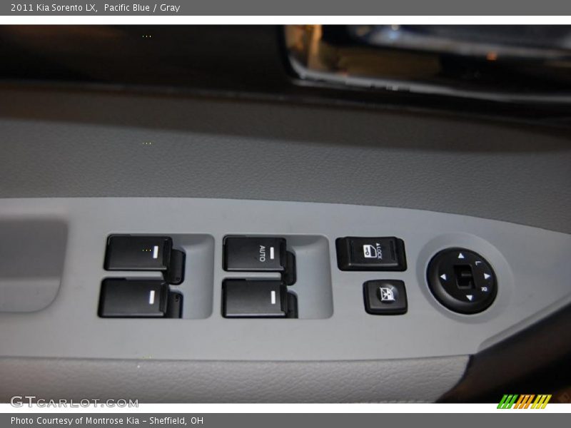 Pacific Blue / Gray 2011 Kia Sorento LX