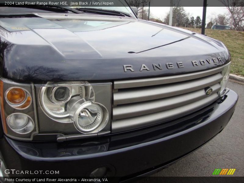 Java Black / Ivory/Aspen 2004 Land Rover Range Rover HSE