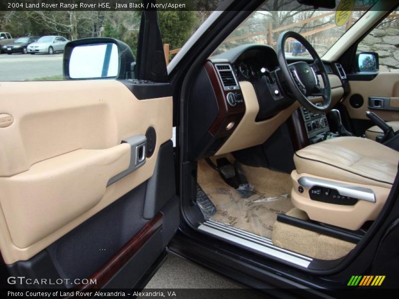 Java Black / Ivory/Aspen 2004 Land Rover Range Rover HSE