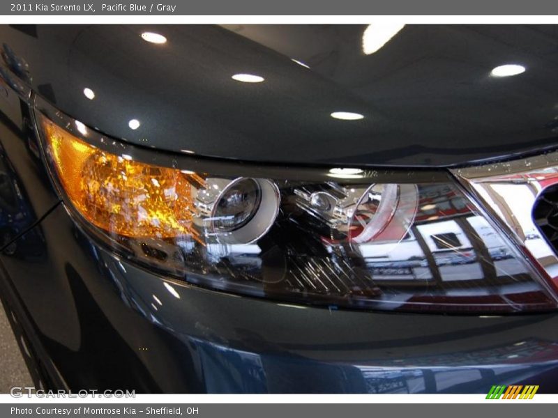 Pacific Blue / Gray 2011 Kia Sorento LX