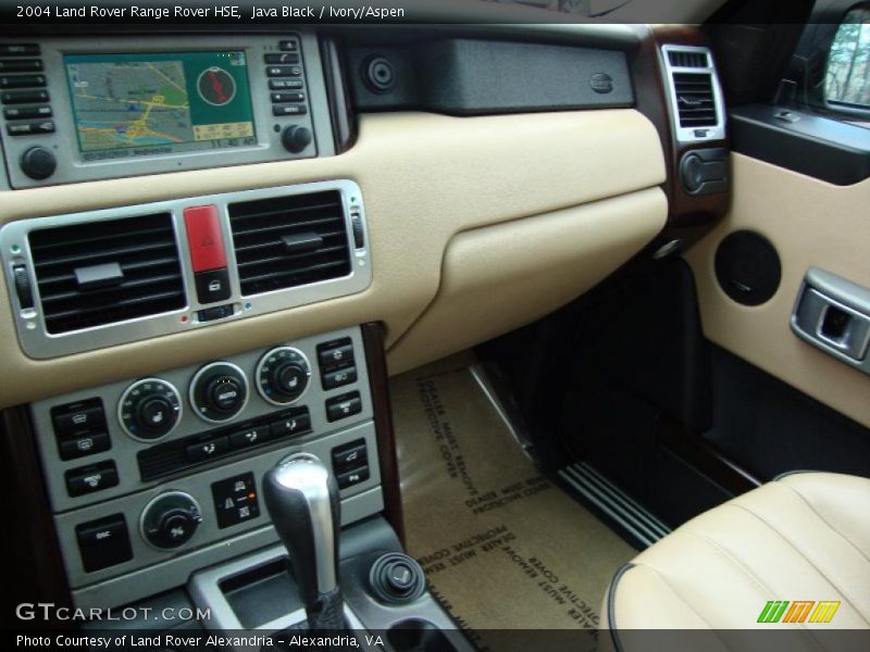 Java Black / Ivory/Aspen 2004 Land Rover Range Rover HSE
