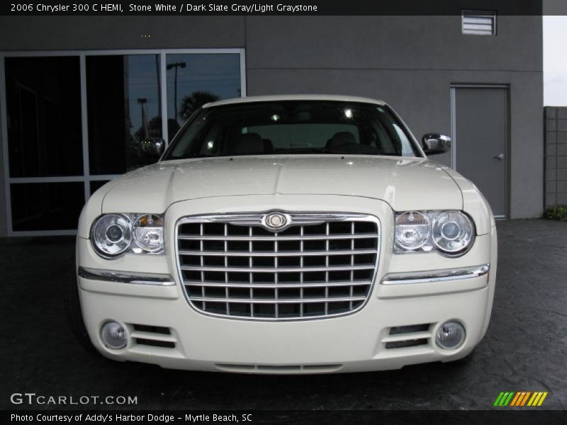 Stone White / Dark Slate Gray/Light Graystone 2006 Chrysler 300 C HEMI