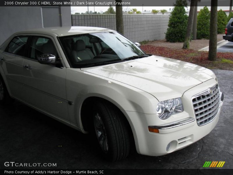 Stone White / Dark Slate Gray/Light Graystone 2006 Chrysler 300 C HEMI