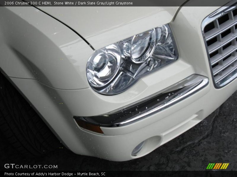 Stone White / Dark Slate Gray/Light Graystone 2006 Chrysler 300 C HEMI