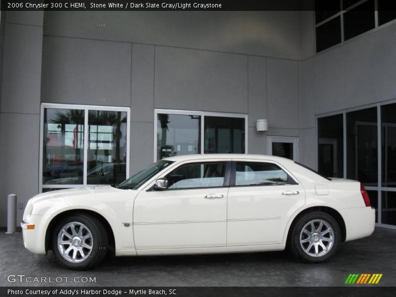 Stone White / Dark Slate Gray/Light Graystone 2006 Chrysler 300 C HEMI