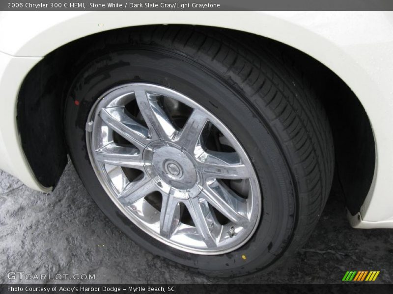 Stone White / Dark Slate Gray/Light Graystone 2006 Chrysler 300 C HEMI