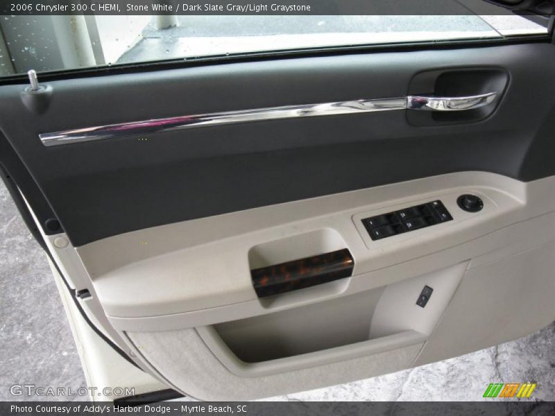 Stone White / Dark Slate Gray/Light Graystone 2006 Chrysler 300 C HEMI
