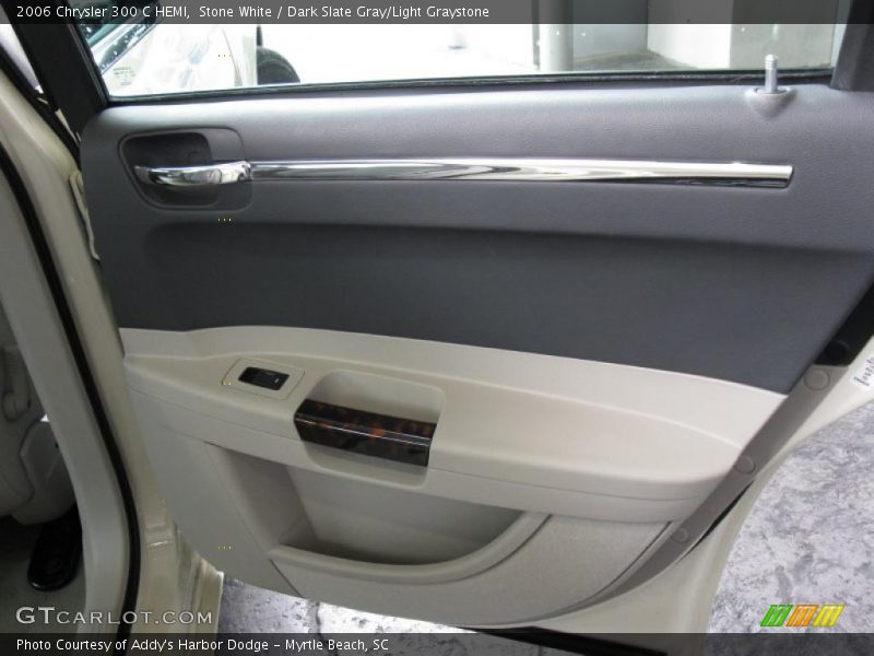 Stone White / Dark Slate Gray/Light Graystone 2006 Chrysler 300 C HEMI