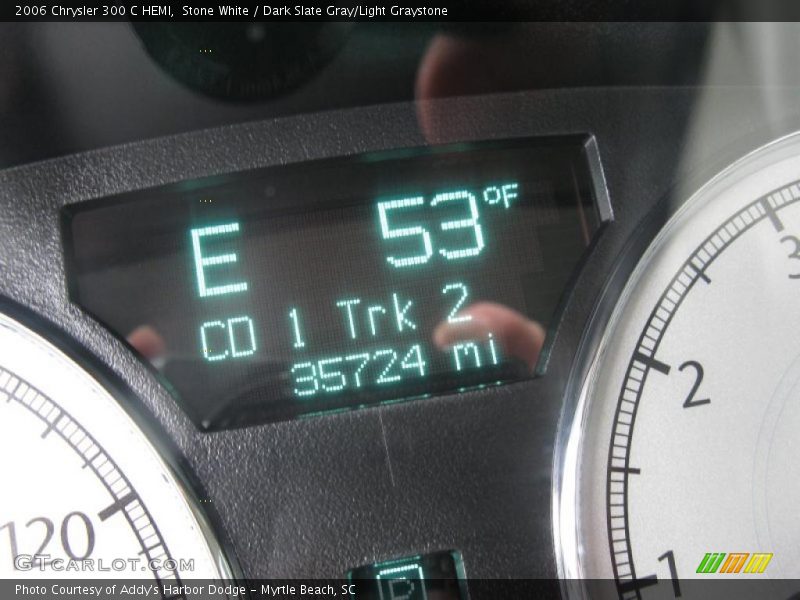 Stone White / Dark Slate Gray/Light Graystone 2006 Chrysler 300 C HEMI
