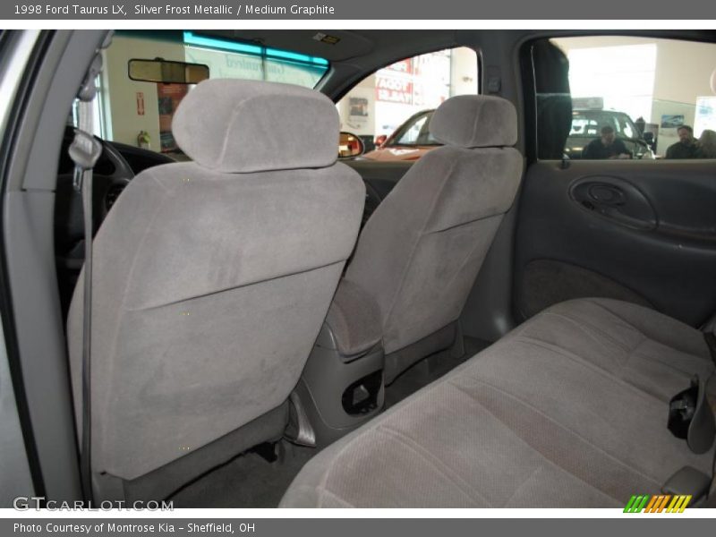Silver Frost Metallic / Medium Graphite 1998 Ford Taurus LX