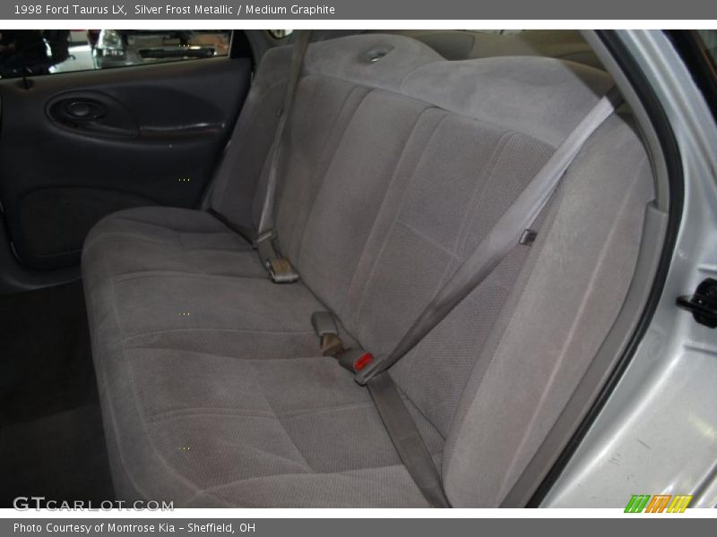 Silver Frost Metallic / Medium Graphite 1998 Ford Taurus LX