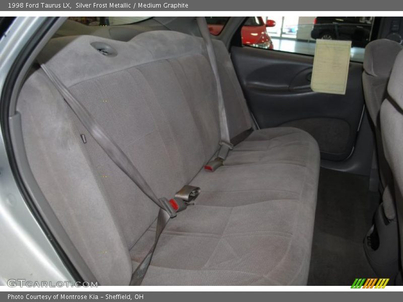 Silver Frost Metallic / Medium Graphite 1998 Ford Taurus LX