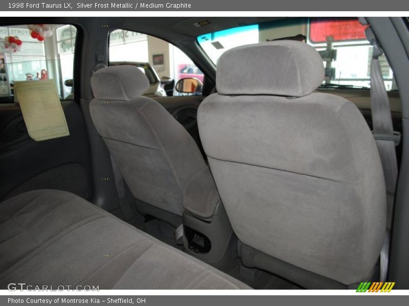 Silver Frost Metallic / Medium Graphite 1998 Ford Taurus LX