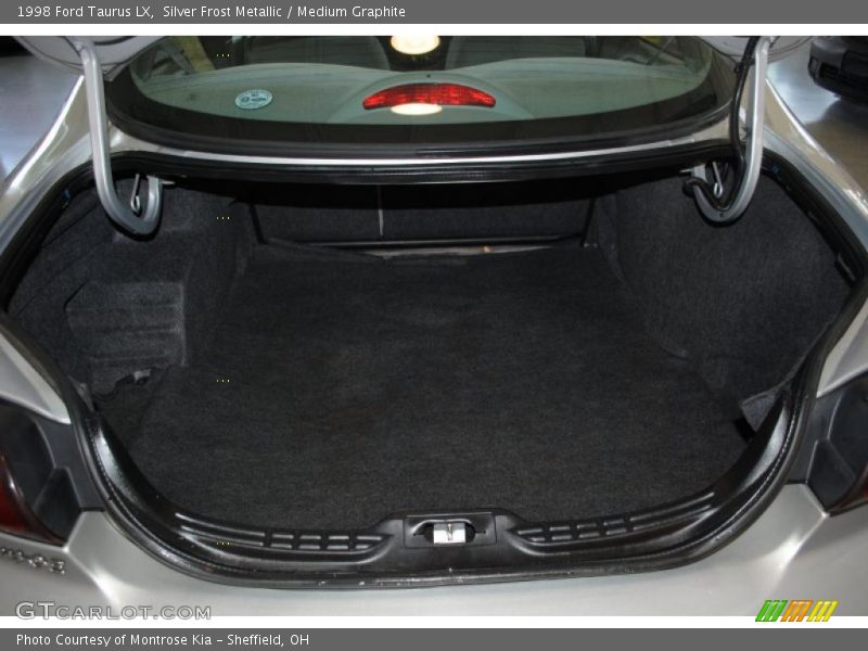 Silver Frost Metallic / Medium Graphite 1998 Ford Taurus LX