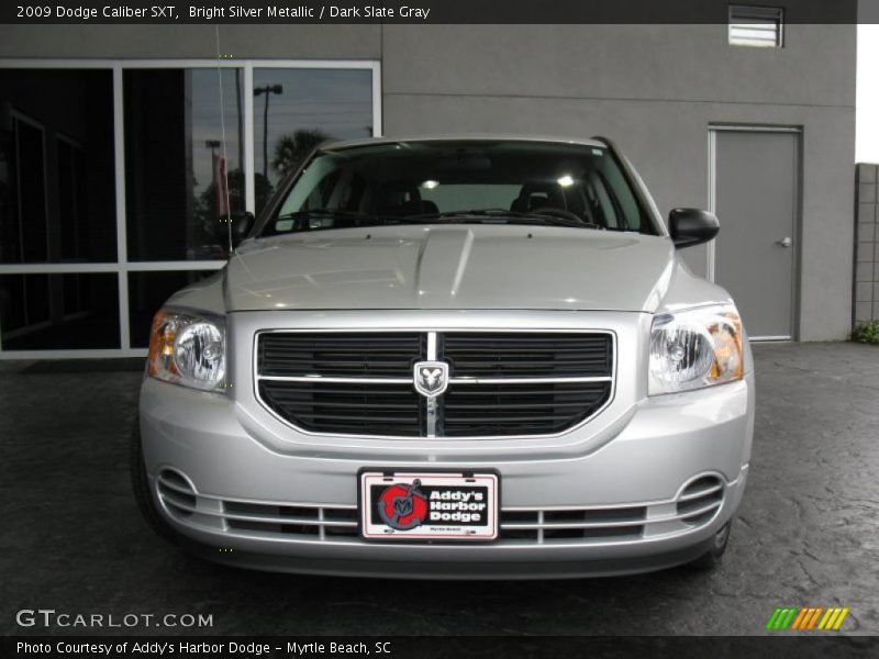 Bright Silver Metallic / Dark Slate Gray 2009 Dodge Caliber SXT