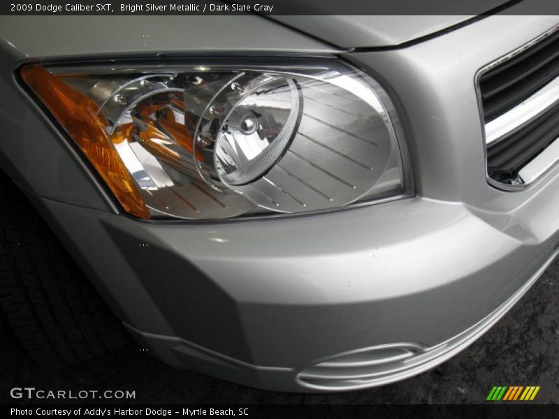Bright Silver Metallic / Dark Slate Gray 2009 Dodge Caliber SXT