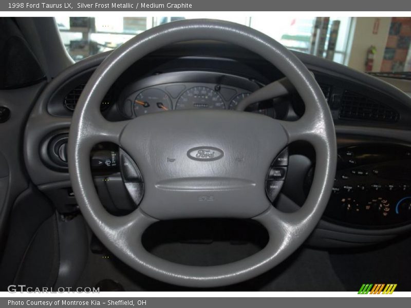 Silver Frost Metallic / Medium Graphite 1998 Ford Taurus LX