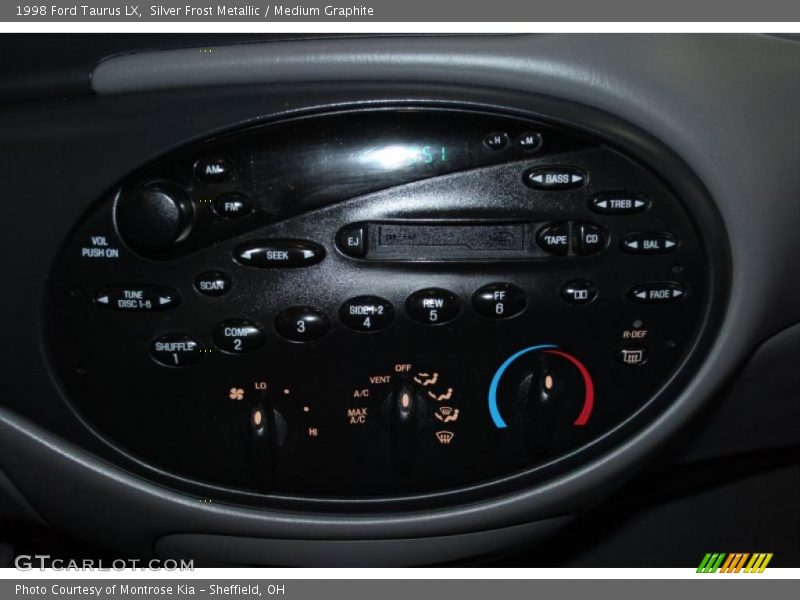 Silver Frost Metallic / Medium Graphite 1998 Ford Taurus LX