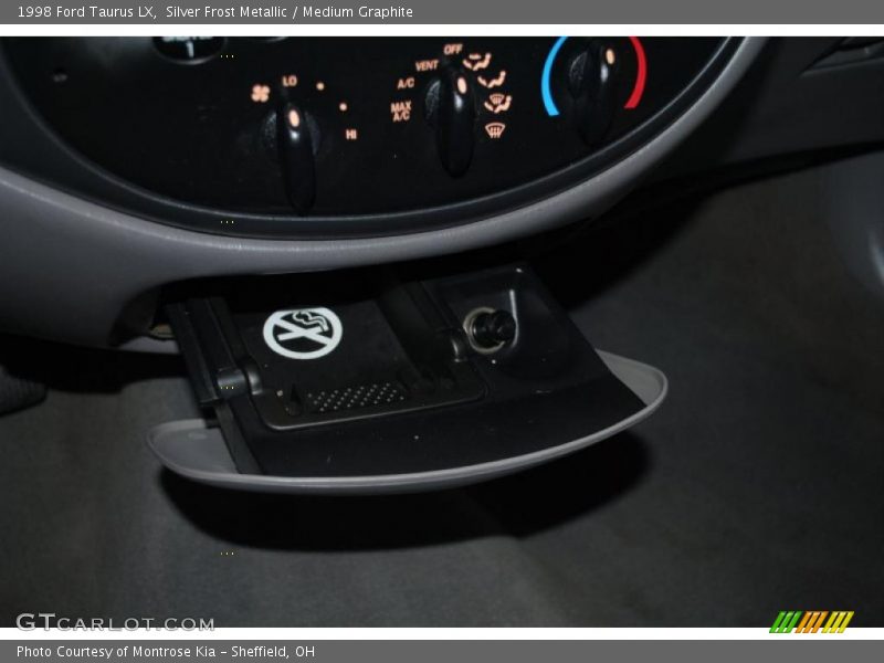 Silver Frost Metallic / Medium Graphite 1998 Ford Taurus LX