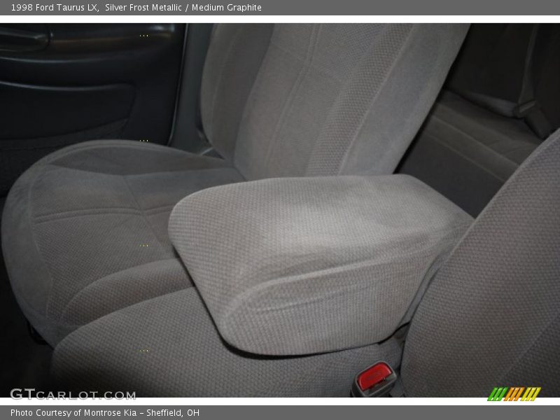 Silver Frost Metallic / Medium Graphite 1998 Ford Taurus LX