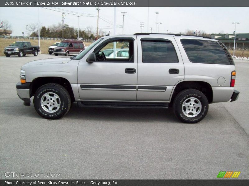 Silver Birch Metallic / Gray/Dark Charcoal 2005 Chevrolet Tahoe LS 4x4