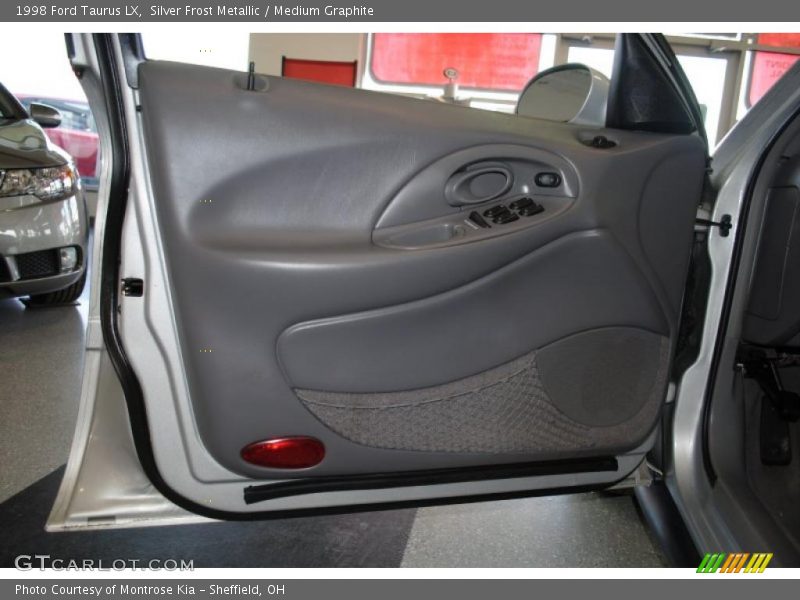 Silver Frost Metallic / Medium Graphite 1998 Ford Taurus LX