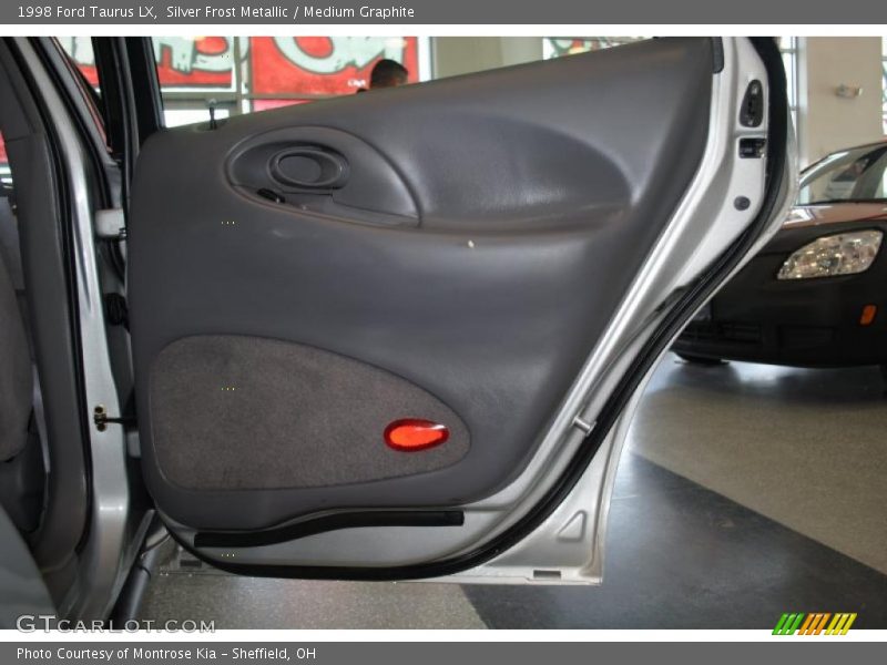 Silver Frost Metallic / Medium Graphite 1998 Ford Taurus LX