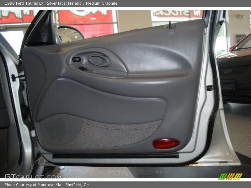 Silver Frost Metallic / Medium Graphite 1998 Ford Taurus LX