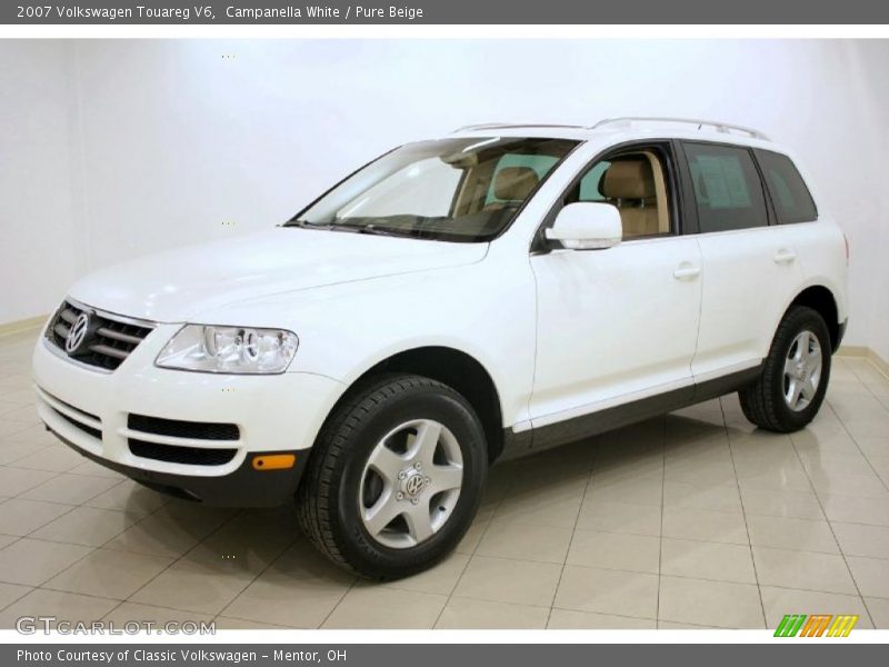 Campanella White / Pure Beige 2007 Volkswagen Touareg V6