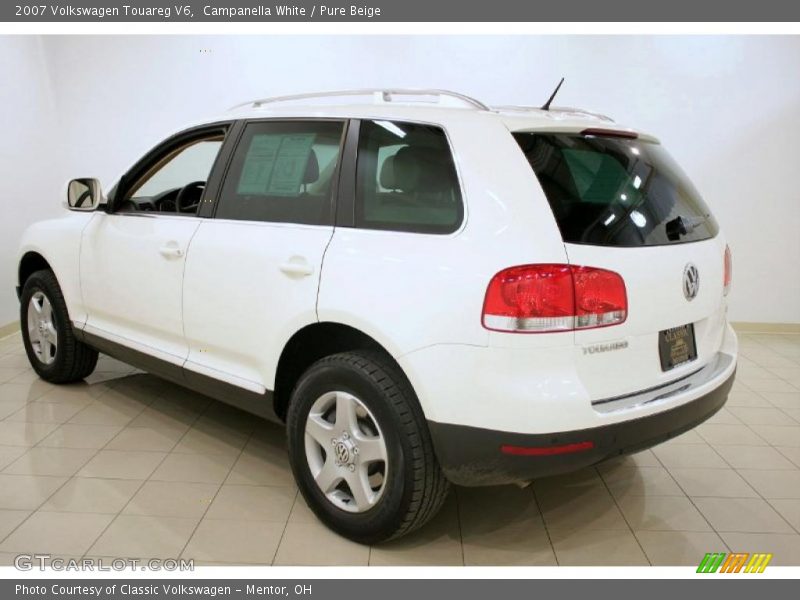 Campanella White / Pure Beige 2007 Volkswagen Touareg V6