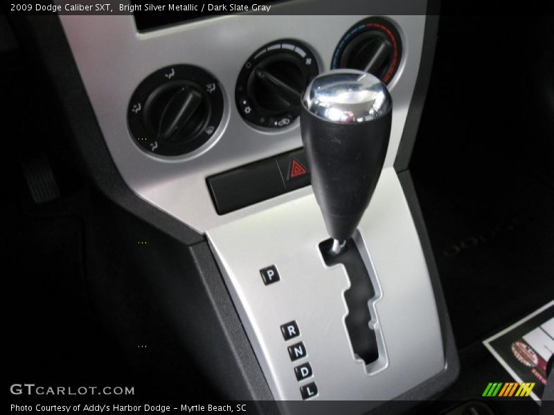 Bright Silver Metallic / Dark Slate Gray 2009 Dodge Caliber SXT