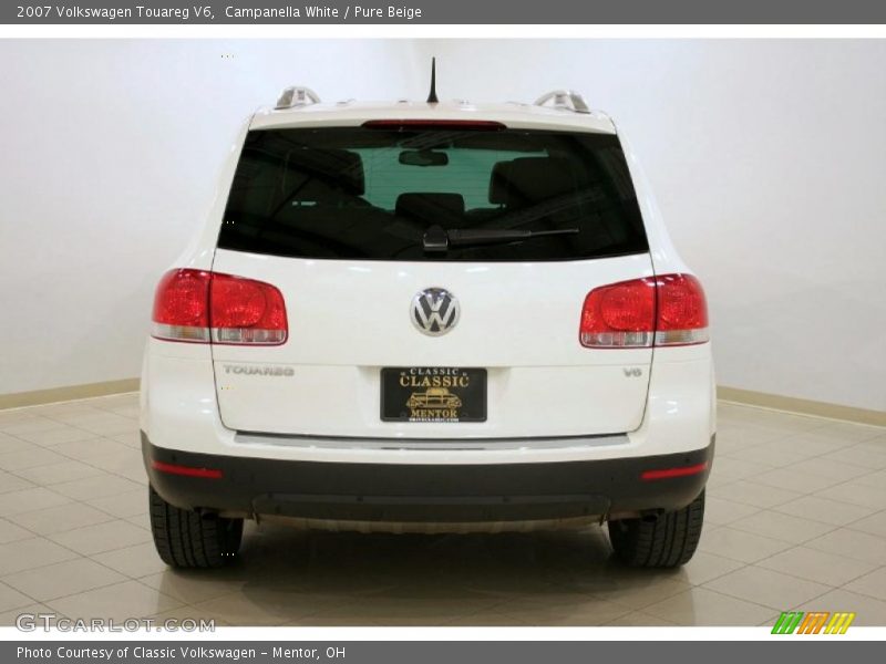 Campanella White / Pure Beige 2007 Volkswagen Touareg V6