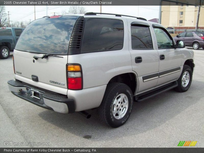 Silver Birch Metallic / Gray/Dark Charcoal 2005 Chevrolet Tahoe LS 4x4