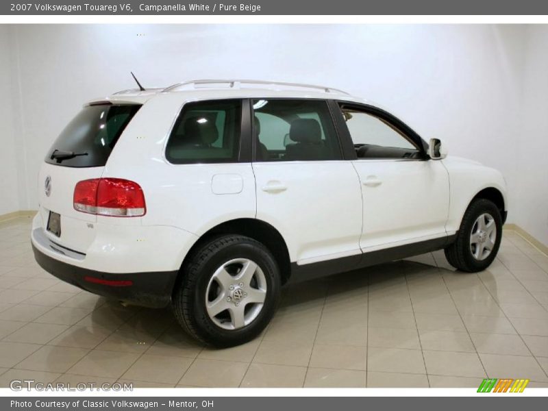 Campanella White / Pure Beige 2007 Volkswagen Touareg V6